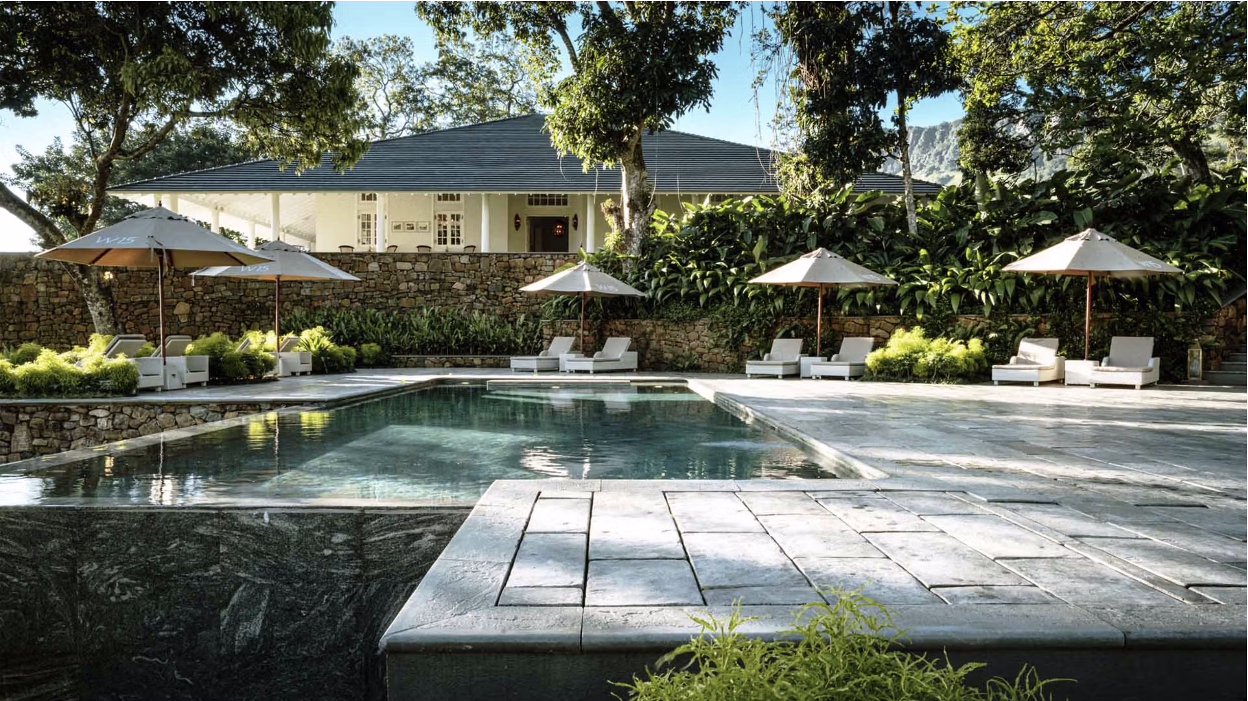 HANTHANA ESTATE pool and house view