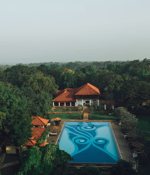 Uga-Ulagalla hotel aerial view