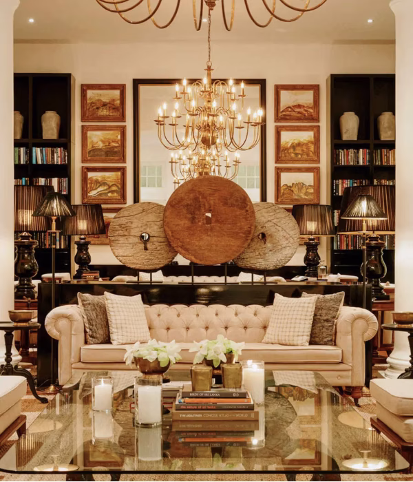 W15 HANTHANA ESTATE lounge and library area